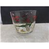 Image 14 : 35 Vintage MCM Glasses Featuring Colorful Pheasant Design And Gold Rim