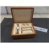 Image 1 : Citizen Ladies Wristwatch With Matching Bracelet, Stud Hoop Earrings And Wood Chest