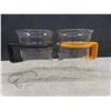 Image 4 : 7 Vintage Bodum Glass Mugs Bistro Model Designed By Carsten Jorgensen 1980s As Used In Star Trek TN