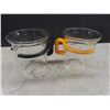 Image 5 : 7 Vintage Bodum Glass Mugs Bistro Model Designed By Carsten Jorgensen 1980s As Used In Star Trek TN