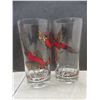 Image 3 : 18 Vintage MCM Glasses By Hazel Atlas Featuring Ring Neck Pheasant In Flight And More