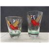 Image 5 : 18 Vintage MCM Glasses By Hazel Atlas Featuring Ring Neck Pheasant In Flight And More