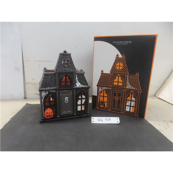 Haunted House Candle Luminary