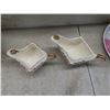 Image 12 : KPM Denmark Rosenborg Teapot, Coulton Pillar Rose Gravy Boat With Saucer, Maling Lustre Teacup With