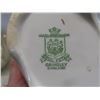 Image 15 : KPM Denmark Rosenborg Teapot, Coulton Pillar Rose Gravy Boat With Saucer, Maling Lustre Teacup With