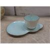 Image 17 : KPM Denmark Rosenborg Teapot, Coulton Pillar Rose Gravy Boat With Saucer, Maling Lustre Teacup With