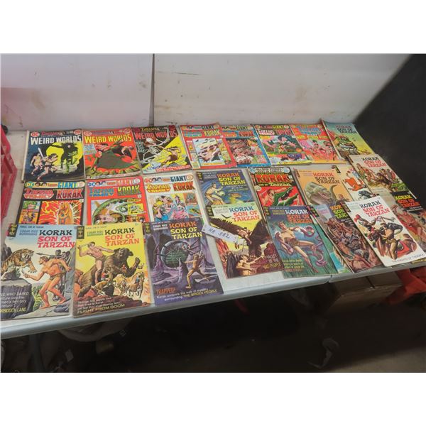 26 Comics 15¢–50¢ Tarzan And Korak