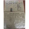 Image 14 : 19 Front Page Newspapers 1944/45 Sunday Mercury, Daily Mirror, Daily Express And Sunday Dispatch