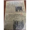 Image 17 : 19 Front Page Newspapers 1944/45 Sunday Mercury, Daily Mirror, Daily Express And Sunday Dispatch