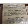 Image 2 : 19 Front Page Newspapers 1944/45 Sunday Mercury, Daily Mirror, Daily Express And Sunday Dispatch