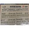 Image 4 : 19 Front Page Newspapers 1944/45 Sunday Mercury, Daily Mirror, Daily Express And Sunday Dispatch