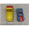 Image 10 : Meccano, Vintage Brass Wheels, Tires And 2 Tonka Trucks