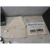 Image 2 : 2 Carpenter Aprons, Drill Bits, Vise Grips, 4 Casters And Plumbing Fittings