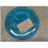 Image 4 : 5 Blue Glass Lantern Lenses 4" Diameter
