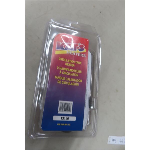 New Kats Circulation Tank Heater 1500 Watts, 135-175F