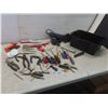 Image 1 : Mastercraft Power 4 1/2" Grinder, Screwdrivers, Drill Bits, Pliers, Driver Bits And Allen Keys