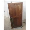 Image 4 : Antique Oak Show Case 40" x 20" x 14"