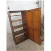 Image 6 : Antique Oak Show Case 40" x 20" x 14"