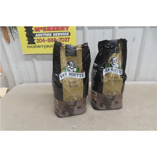 Van Houtte Coffee 5 Lb x 2, Mellow Mocha