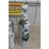 Image 4 : 2 Beverage Dispenser Aluminum Carbon Dioxide CO2 Cylinder 5 Lb x 2