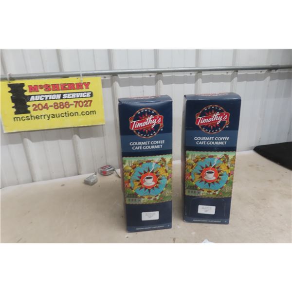 Timothy's Breakfast Blend Coffee 24 x 2.5 oz