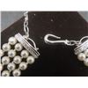 Image 4 : Swarovski Jewellery, Pearl Necklace And Bracelet