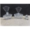 Image 2 : 3 Crystal Perfume Bottles, Madam Alexander Doll 8 1/2" Tall And 2 Coffee Table Books