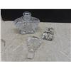 Image 3 : 3 Crystal Perfume Bottles, Madam Alexander Doll 8 1/2" Tall And 2 Coffee Table Books