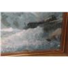 Image 4 : Framed Ocean Picture 33 1/2" x 17 1/2"