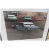 Image 5 : 2 Framed Race Car Photos 20 1/2" x 10 1/2"