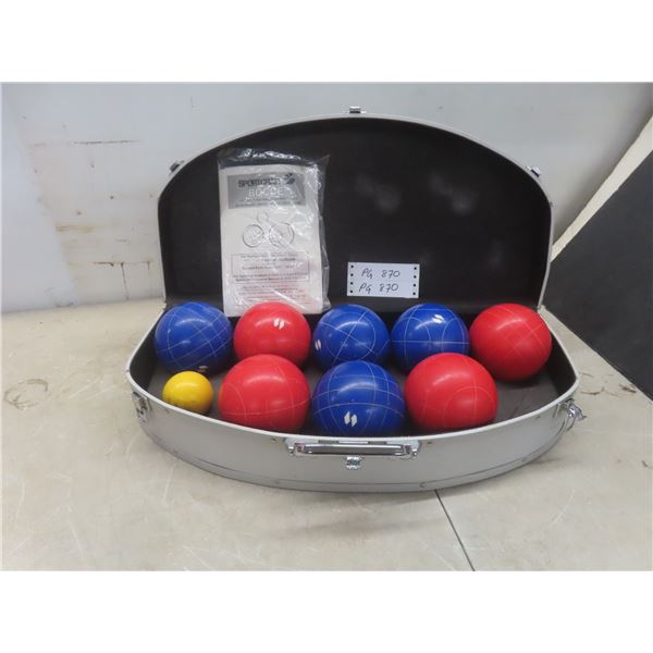 Deluxe Cased Sportcraft Bocce Ball Game