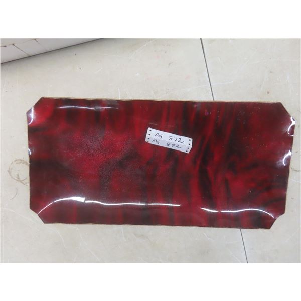 Unmarked Midcentury Seetusee Art Glass By Mayfair Portage La Prairie 1960-1975 Approx "