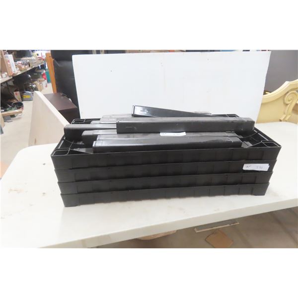 4 Tier Poly Shelf 14" x 30"