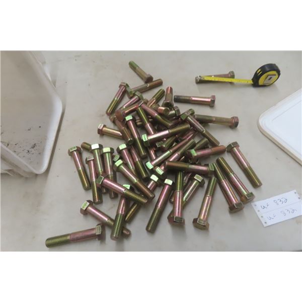 New 4" Bolts - Pail Full