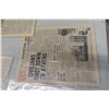 Image 3 : 8 Wartime Newspapers 1940s Daily Mirror Sunday Pictorial The People Daily Sketch News Chronicle Sun