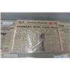 Image 6 : 8 Wartime Newspapers 1940s Daily Mirror Sunday Pictorial The People Daily Sketch News Chronicle Sun
