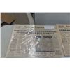 Image 8 : 8 Wartime Newspapers 1940s Daily Mirror Sunday Pictorial The People Daily Sketch News Chronicle Sun