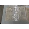Image 9 : 8 Wartime Newspapers 1940s Daily Mirror Sunday Pictorial The People Daily Sketch News Chronicle Sun