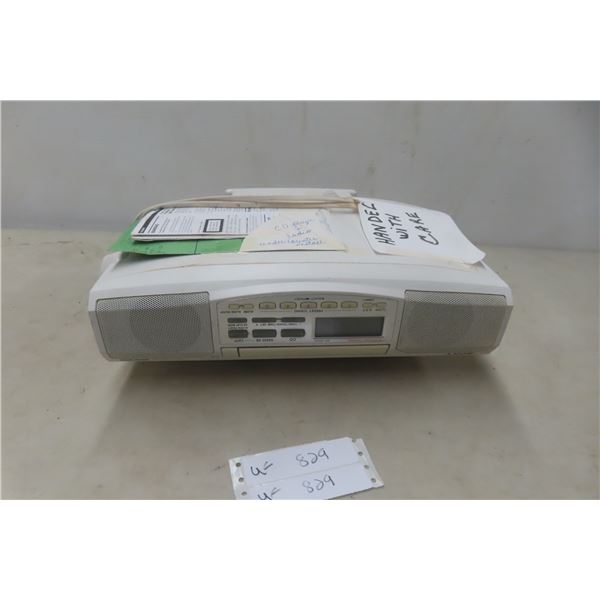 Space Saver Under Kitchen Sony Radio CD Player