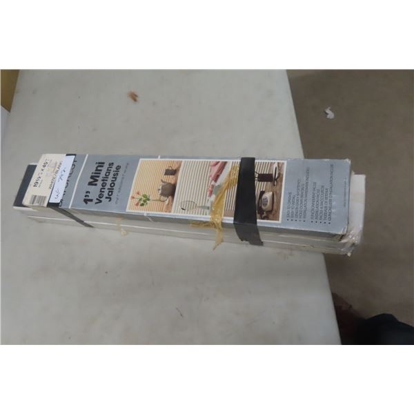 3 New Packages Of Venetian 1" Blinds
