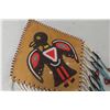 Image 4 : Native Leather Photo Album And 2 Pouch Beaded Display