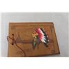 Image 5 : Native Leather Photo Album And 2 Pouch Beaded Display