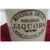 Image 2 : Murdoch Smith Wholesale Liquor West Selkirk Man 1901 Stoneware Jug Rare Dates Back When It Was West