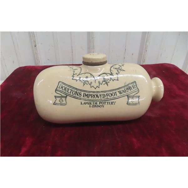 Doulton Stoneware Foot Warmer