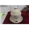 Image 2 : Medalta Stoneware Chicken Waterer T and B Piece