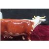 Image 7 : Beswick England Porcelain Hereford Cow Ornament 5" H x 8" Long