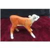 Image 4 : Beswick England Porcelain Hereford Calf Ornament 4 1/2" x 5 1/2"