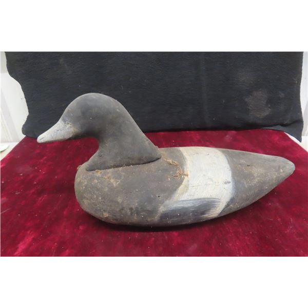 Hand Carved Duck Decoy