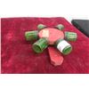 Image 3 : Vintage Baker Wall Mount Spin Organizer w/ Green Depression Jars