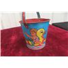 Image 6 : 1940s Child Metal Pail and Sand Beach Pail Eagle Toys Made in Canada